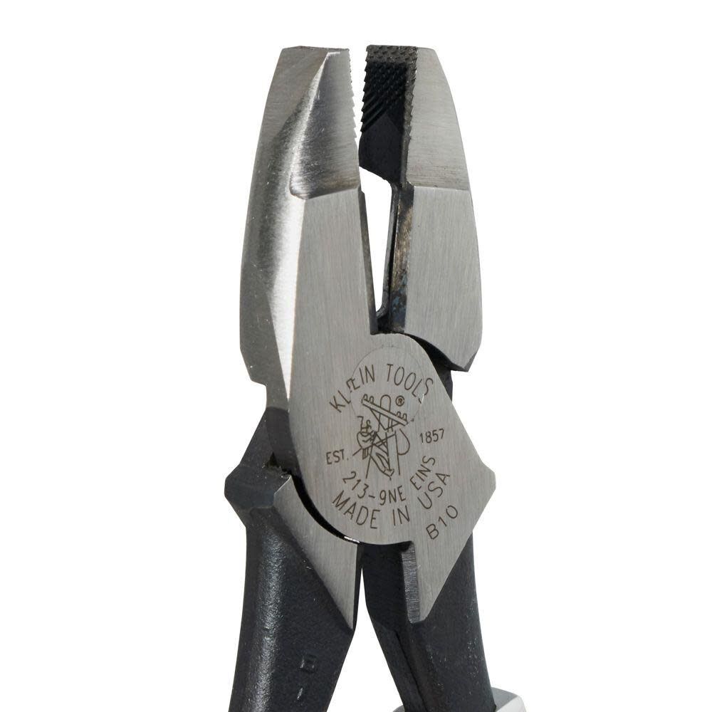 Klein Tools 9in Side Cutting Pliers Slim Handle, large image number 5
