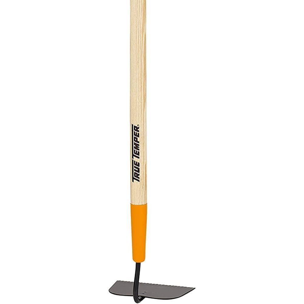True Temper Welded Garden Hoe with Cushion End Grip-on Hardwood Handle, large image number 2