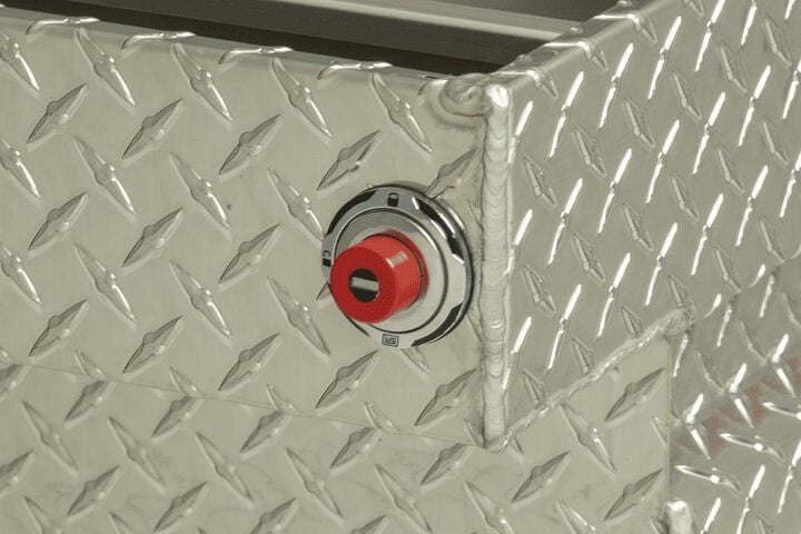 Weather Guard Saddle Truck Tool Box Aluminum Full Extra Wide Clear, large image number 5