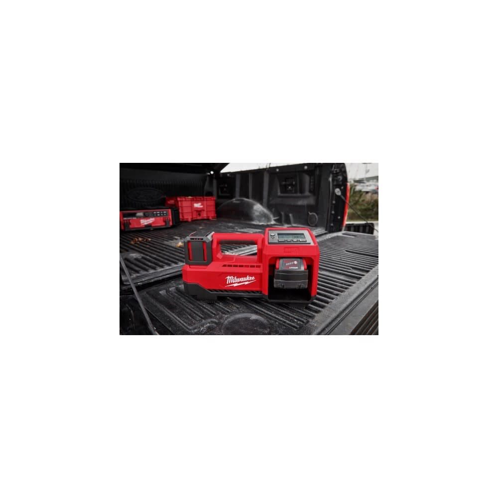 Milwaukee 6-In-1 Plier, Tire Inflator with Charger and XC6.0 Battery Pack Bundle, large image number 20
