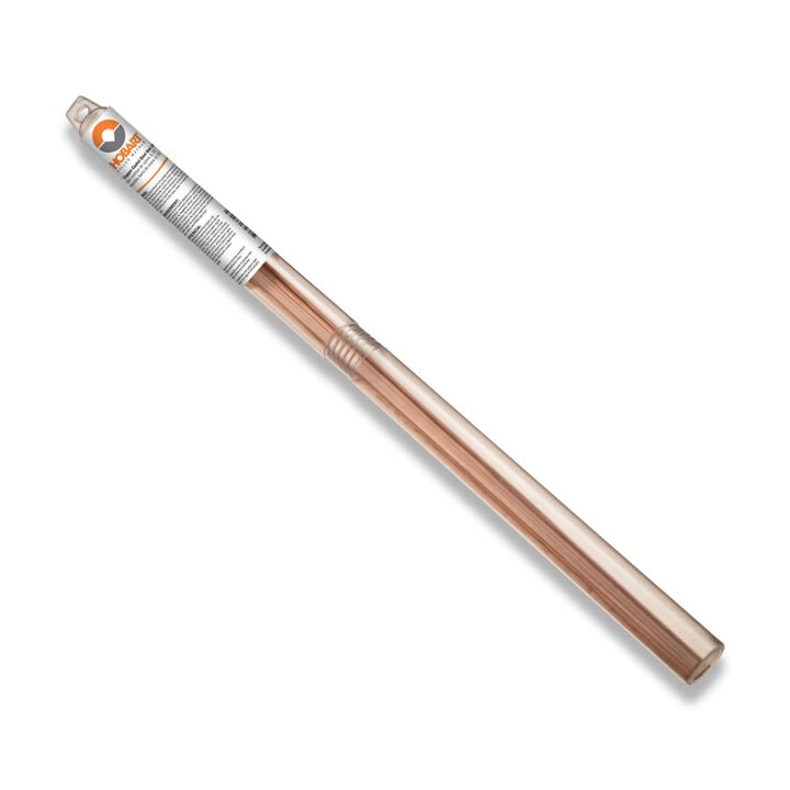 Hobart Mild Steel Copper Coated Oxyacetylene Gas Welding Rods 3/32in x 18in, large image number 1