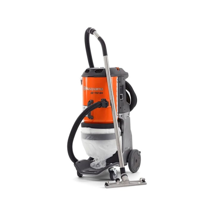 Husqvarna Construction DE 110 SH 1.2HP 120V Electric HEPA Dust Extractor Reconditioned