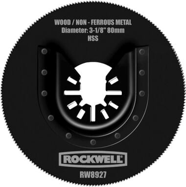 Rockwell 3-1/8in HSS Saw Blade, large image number 0