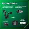 Metabo HPT 18V MultiVolt Brushless 15-Gauge Angled Finish Nailer 2 Ah Kit, small image number 5