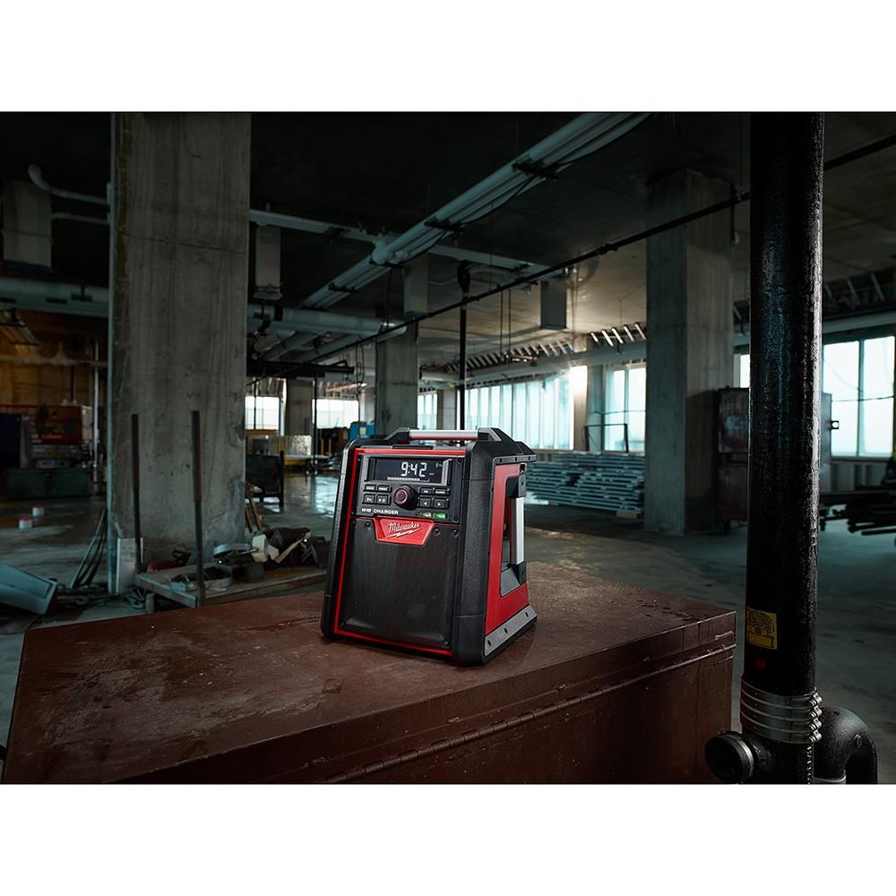 Milwaukee M18 Jobsite Bluetooth Radio/Charger (Bare Tool), large image number 7