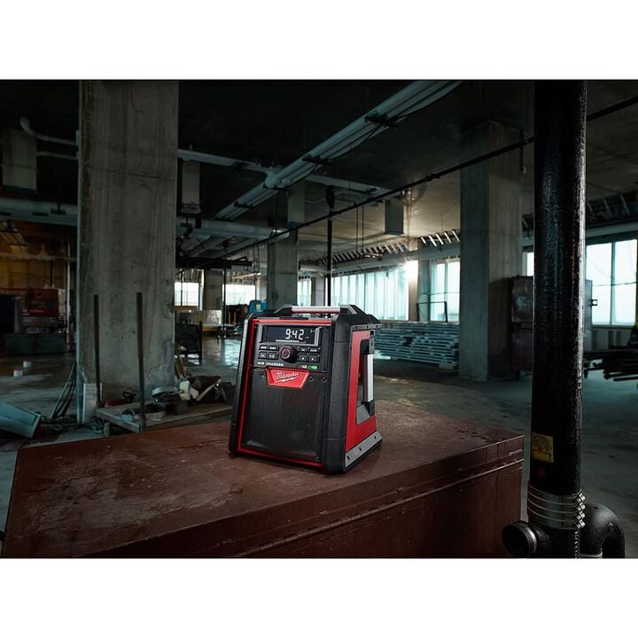 Milwaukee M18 Jobsite Bluetooth Radio/Charger (Bare Tool), large image number 6
