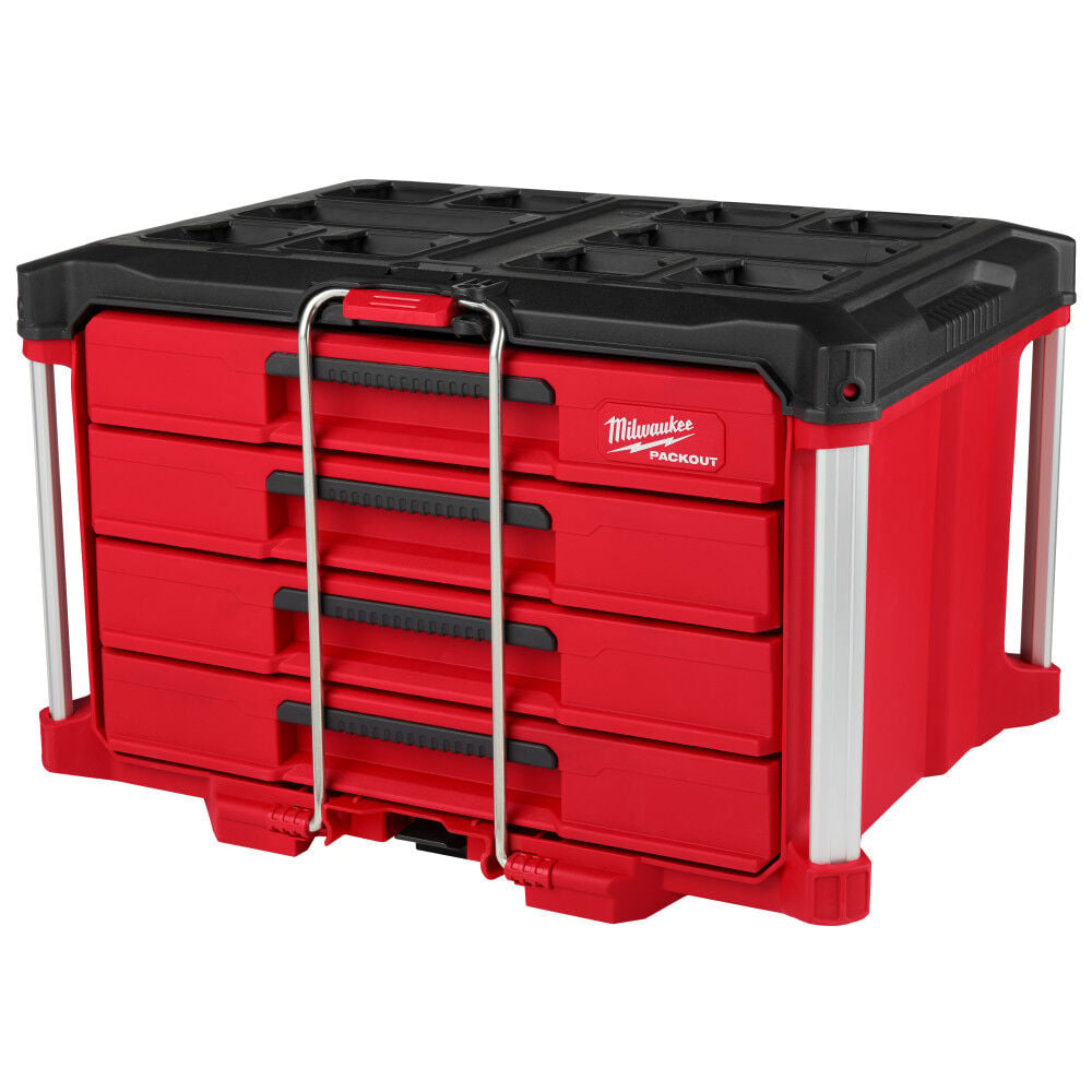 Milwaukee PACKOUT 4-Drawer Tool Box - 48-22-8444