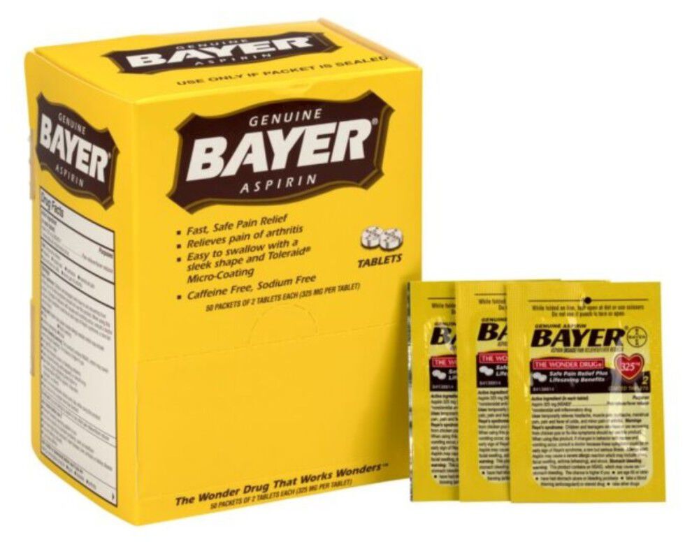 Aero Healthcare Bayer Aspirin 100 Pieces, large image number 2