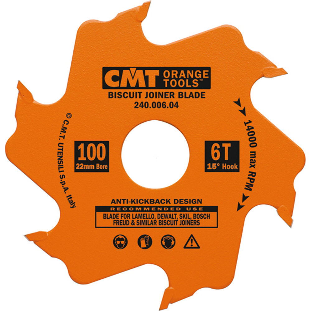 CMT Biscuit Joiner Blades, large image number 1