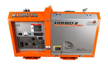Kubota GL7000 Lowboy II Diesel Industrial Generator 7kW, large image number 1