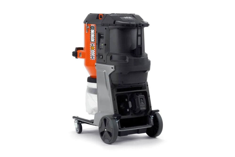 Husqvarna Construction DE120H HEPA Battery Powered Dust Extractor, 241 CFM, 3 HP, large image number 5