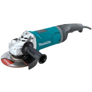 Makita 7in Angle Grinder with Rotatable Handle & Lock-On Switch