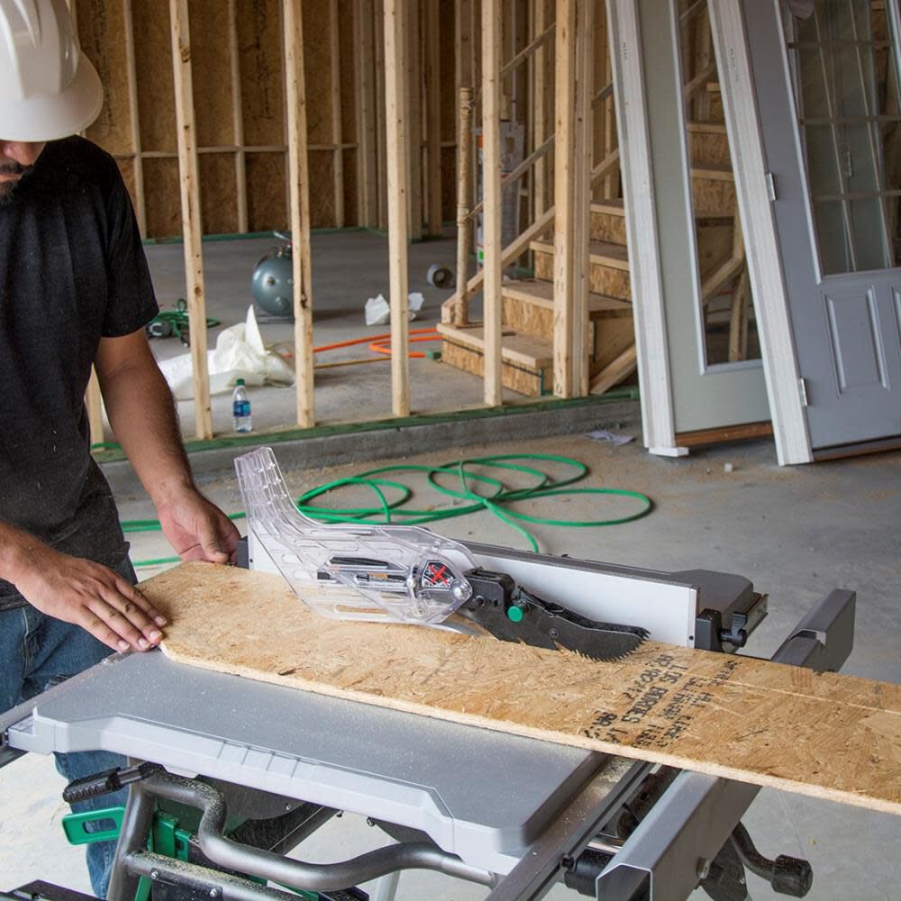Metabo HPT 10in Jobsite Table Saw with Fold Roll Stand C10RJSM Acme Tools