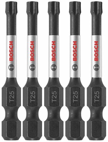 Bosch 5 pc. Impact Tough 2 In. Torx #25 Power Bits, large image number 0
