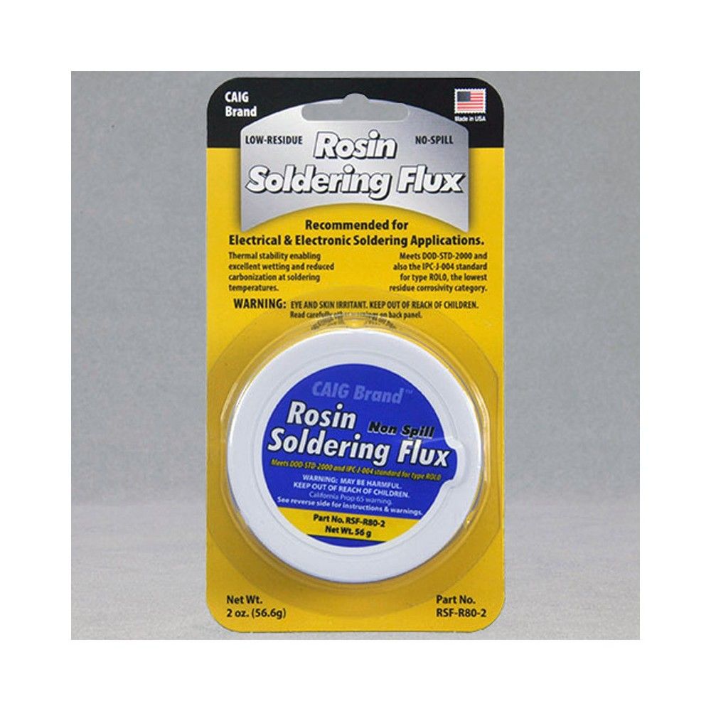 DeoxIT CAIG Rosin Soldering Flux, Type RSF-R80, 50 Gram Jar, large image number 2