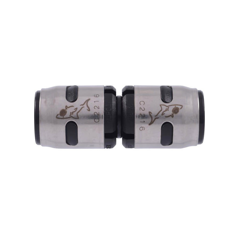 Sharkbite EvoPEX 3/4in Barb T x 3/4in D Push Plastic Coupling, large image number 1