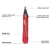 Milwaukee 50-1000 VAC Non-Contact Voltage Detector with Work Light, small image number 3