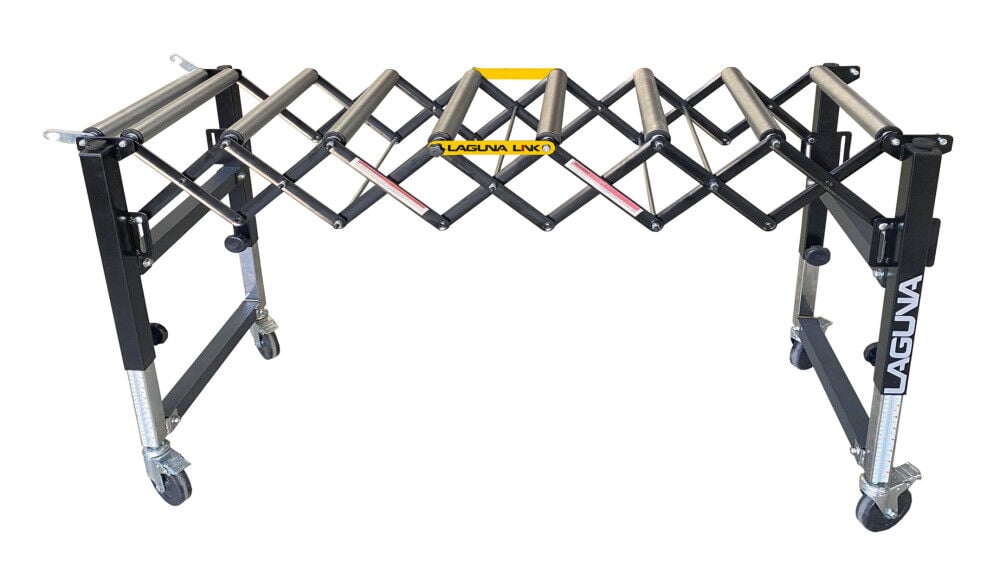 Laguna Tools XP – 20 Expandable Flexible Conveyor Roller Table 24 Edition – XP2001