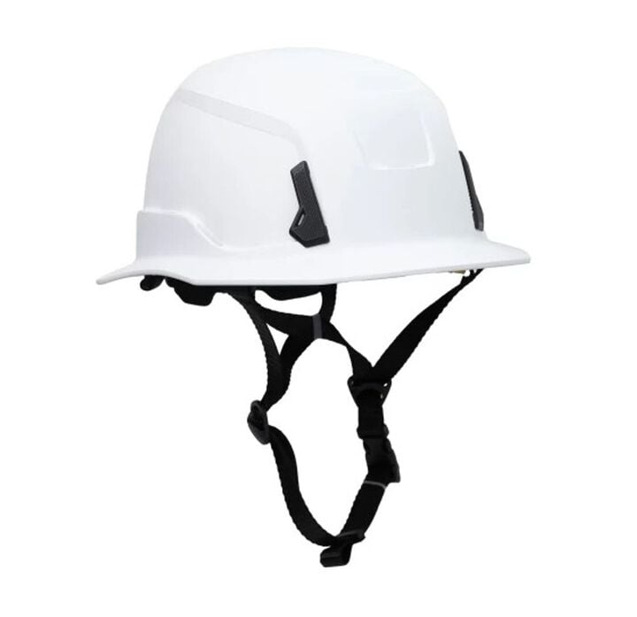 SECURIS Type II Class E Electrical Grade Full-Brim Hard Hat White