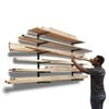 Bora Portamate Wood Rack 6 Tier Wall Mounted Gray/Black, small image number 2