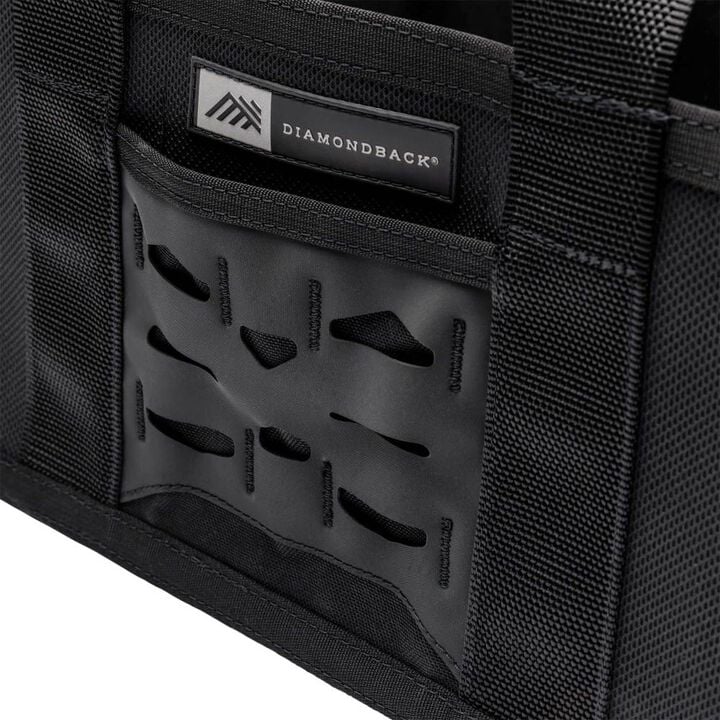 Diamondback Toolbelts Textured Vinyl and 1000D Nylon Baere Tote X, Black, large image number 8