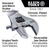 Klein Tools Reverse Jaw/Adjust Pipe Wrench, small