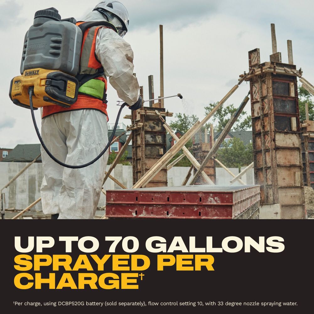 DEWALT 20V MAX XR Concrete Chemical Sprayer (Bare Tool), large image number 5