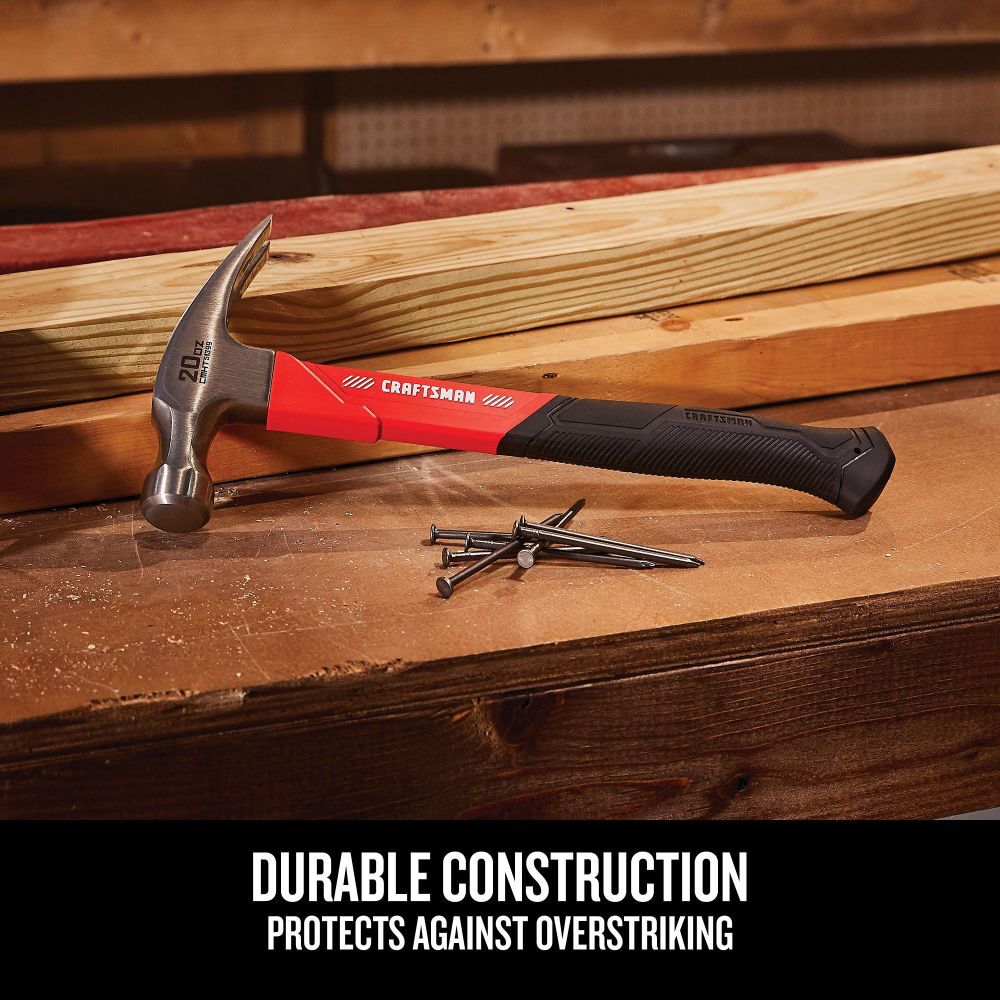 CRAFTSMAN 20 Oz Fiberglass General Purpose Hammer, large image number 5