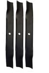 Toro 18-3/4 Inch Alloy Steel Hi-Flow Mower Blade, 3 Pieces, small image number 1
