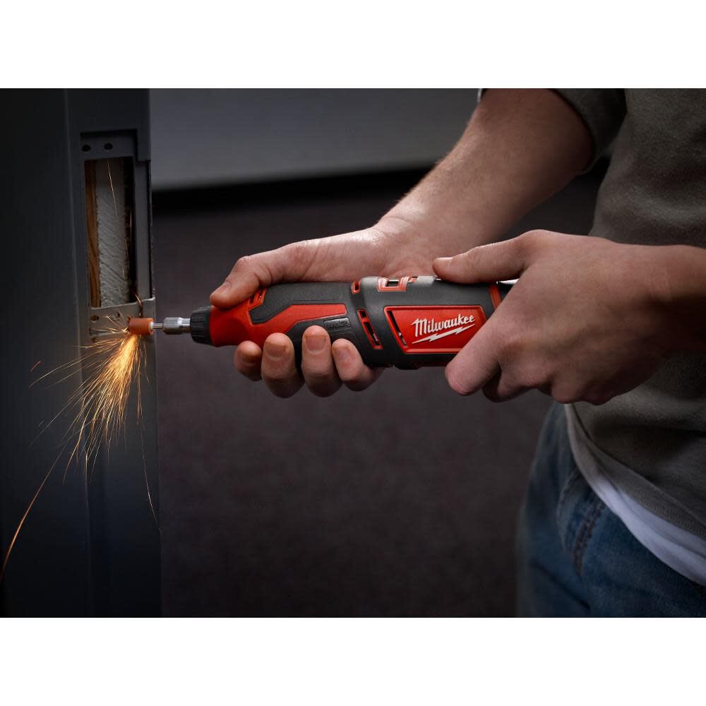 Milwaukee M12 Cordless Lithium Ion Rotary Tool Bare Tool 2460 20 - Image 3