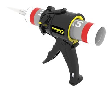 Siligun 4 Inch Compact Heavy-Duty Anti-Drip Caulk Gun for 10 Oz Tubes