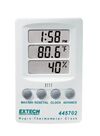 Extech Hygro-thermometer Clock, small