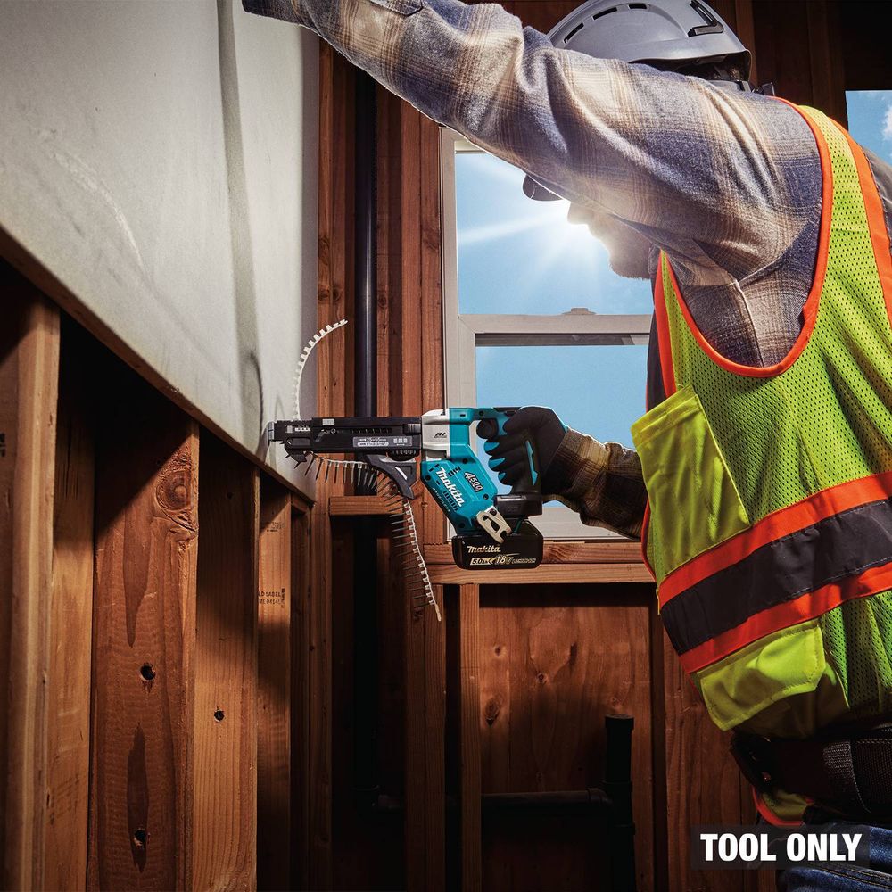 Makita 18V LXT Lithium-Ion Brushless Cordless 4500 RPM Autofeed Screwdriver (Bare Tool), large image number 5