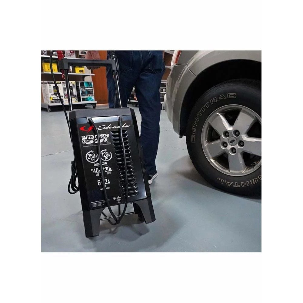 Schumacher Electric 250 Amp 12/24 V Automatic Battery Charger/Engine Starter, large image number 4