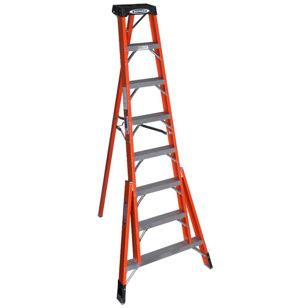 Werner 8 Ft. Type IA Fiberglass Tripod Ladder – FTP6208
