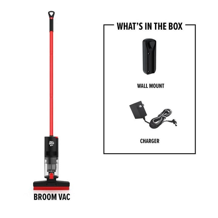 Dirt Devil Broom Vacuum Bare Floor Cleaner Kit, large image number 8