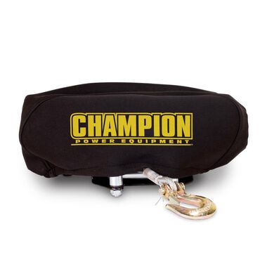 Champion Power Equipment Weather-Resistant Neoprene Storage Cover for Winches 4000-5000 lb.