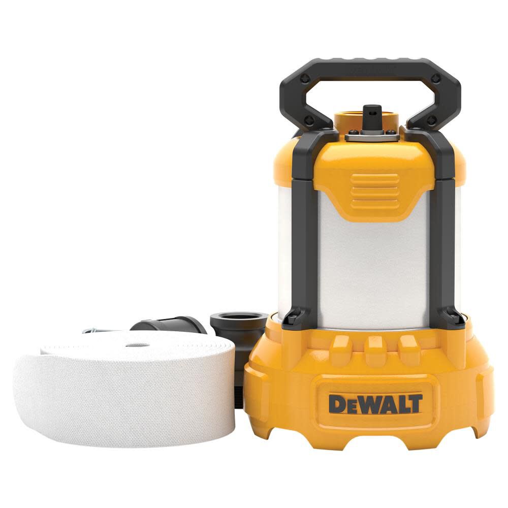 DEWALT 3/4 HP Aluminum Submersible Utility Pump with Hose Kit, large image number 3