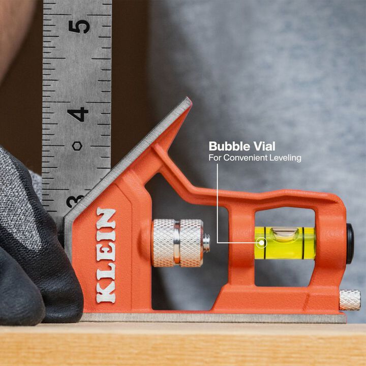 Klein Tools 6 Inch Combination Square, large image number 6