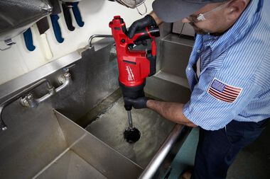 Milwaukee M12 AIRSNAKE Drain Cleaning Air Gun Kit, large image number 5