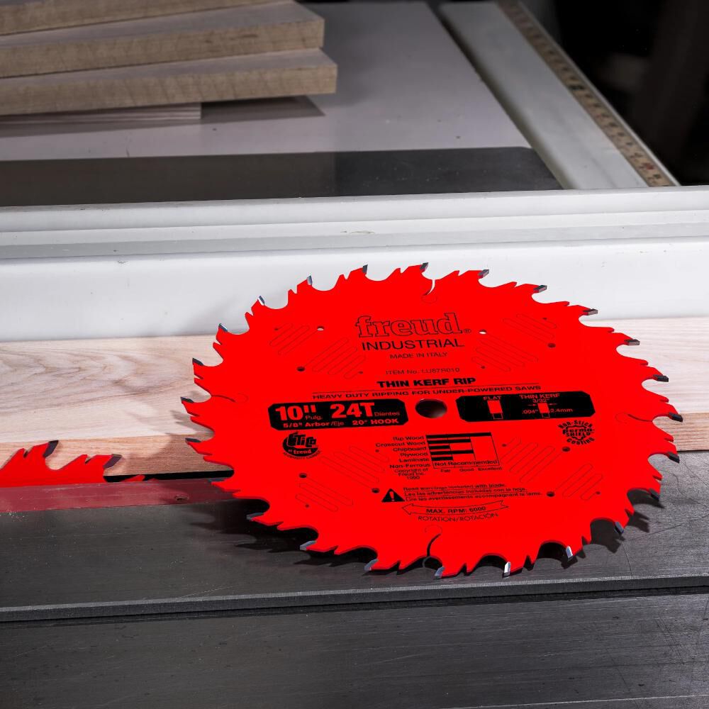 Freud 8 Inch Thin Kerf Rip Blade with Perma-SHIELD Coating, large image number 2