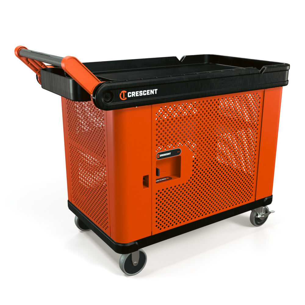 売れ筋がひクリスマスプレゼント！ Crescent RAILWORKS 2 Shelf Industrial Utility Cart with 5 ルアー・フライ