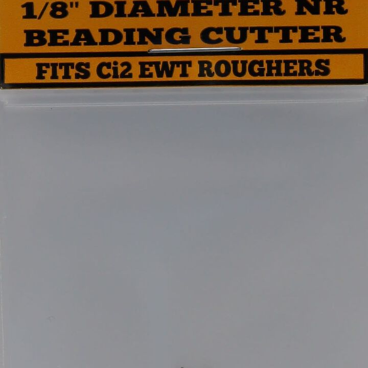 Easy Wood Tools 1/8 Inch Carbide Negative Rake Replaceable Beading Cutter, large image number 1