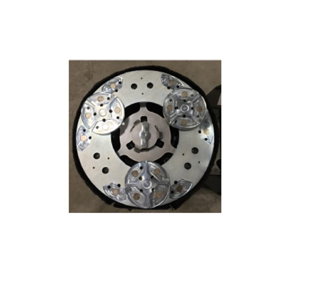 National Flooring Equipment Helix Grind and Scrape Plate, large image number 3