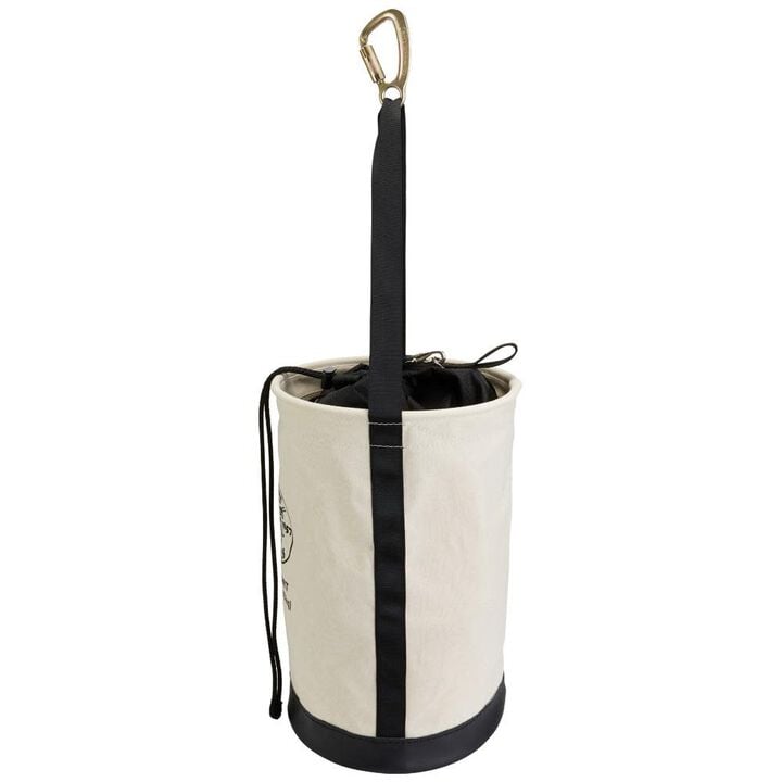 Klein Tools Heavy Duty Canvas Close Bucket 100-pound (45.4 kg) Maximum Load Rating, large image number 7