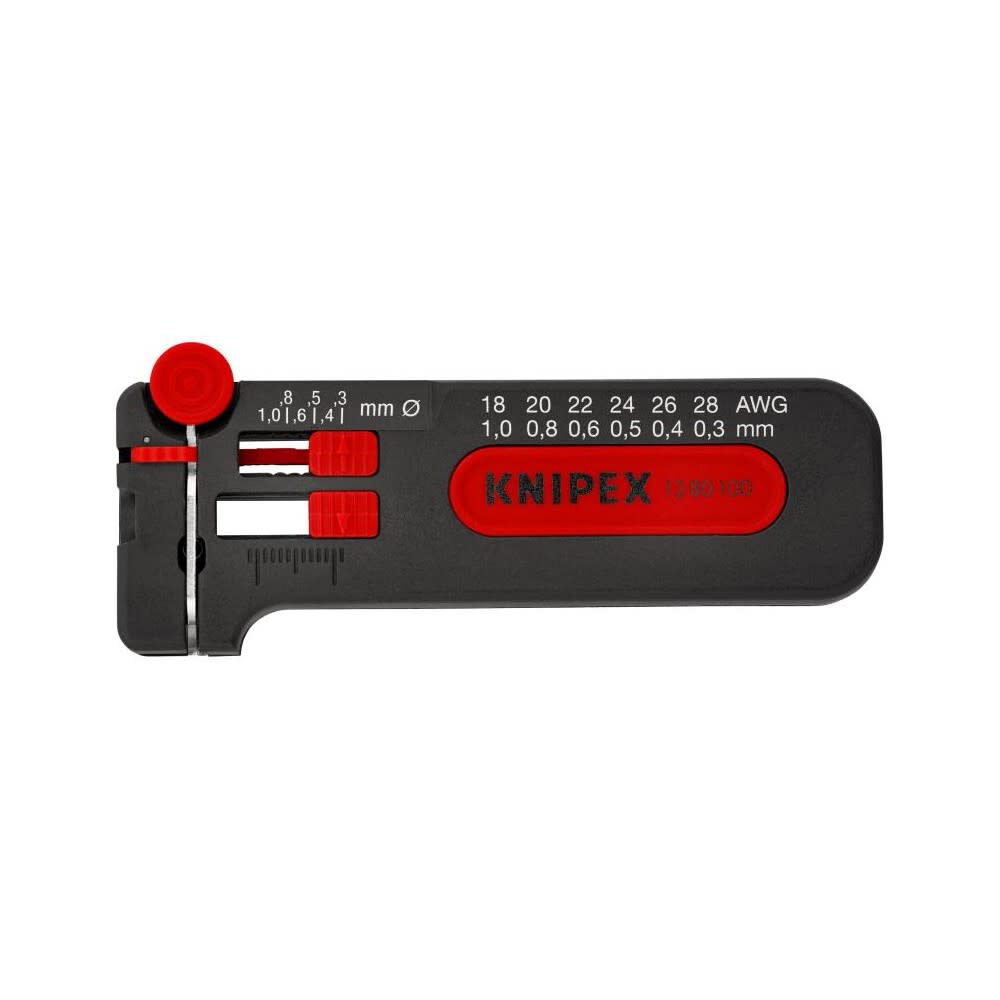Knipex Precision Mini Wire Stripper 100mm 18-28 AWG, large image number 2