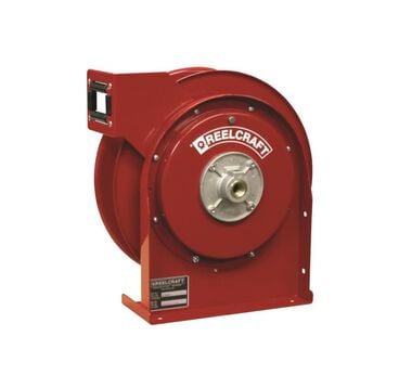 Reelcraft Twin Hydraulic Hose Reel without Hose Steel 1/4in x 25', large image number 0