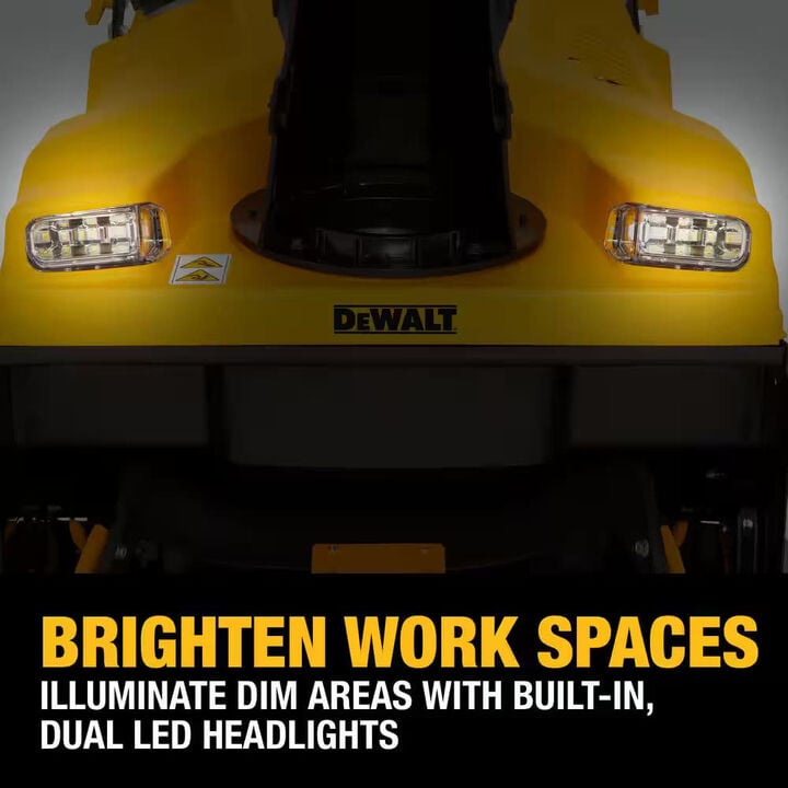 DEWALT 21 Inch Single Stage Gas-Powered Auger Propelled Snow Blower, large image number 10