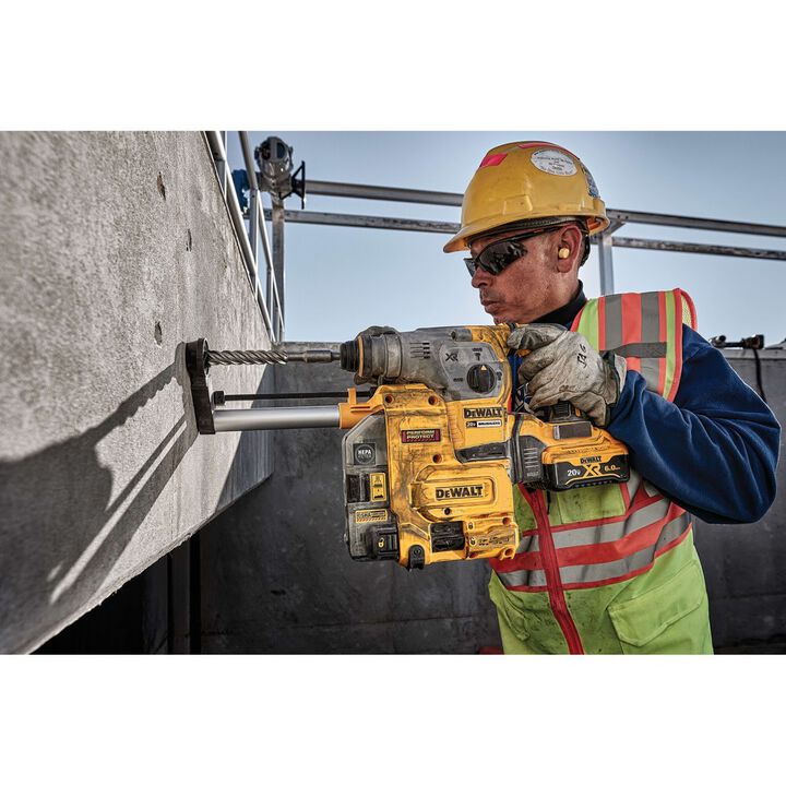 DEWALT 20V MAX XR Cordless Rotary Hammer and Slide Switch Grinder (Bare Tool) Bundle, large image number 5