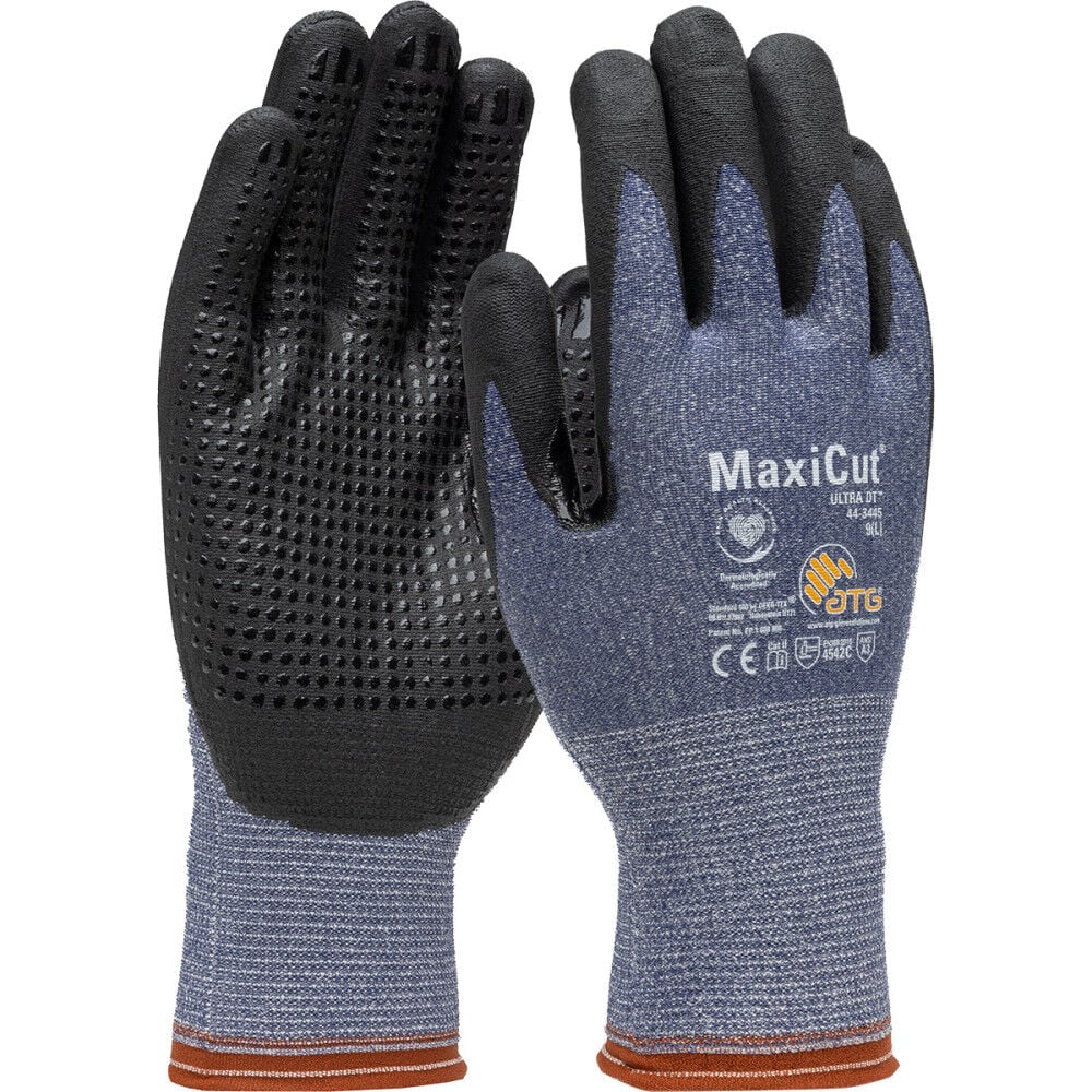 Protective Industrial Products ATG MaxiCut Ultra DT Blue A3 Cut Resistant Gloves XL, large image number 1